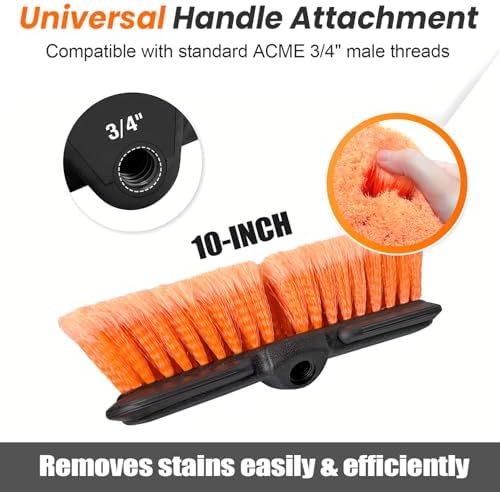 ARTIPOLY 2PCS 10" Car Wash Brush Head - Image 3