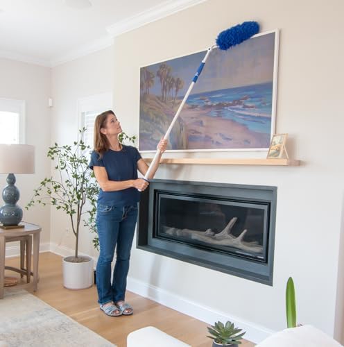 Unger Steel Telescopic Pole, Extend from 2’ to 4’, High Access Extendable - Image 7