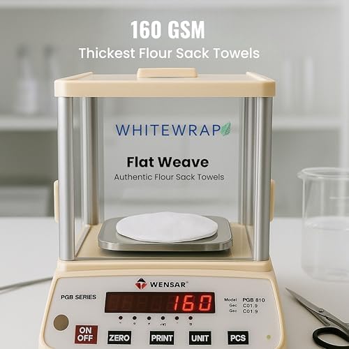 WHITEWRAP Flour Sack Towels| Tea Towel - Image 6