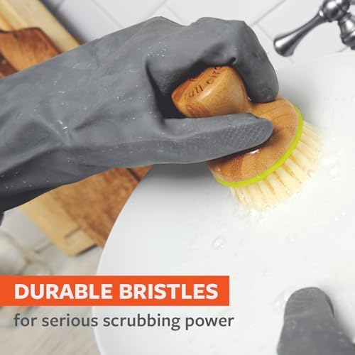 Full Circle Bubbly Palm Brush, Dish Scrub Brush - Image 2