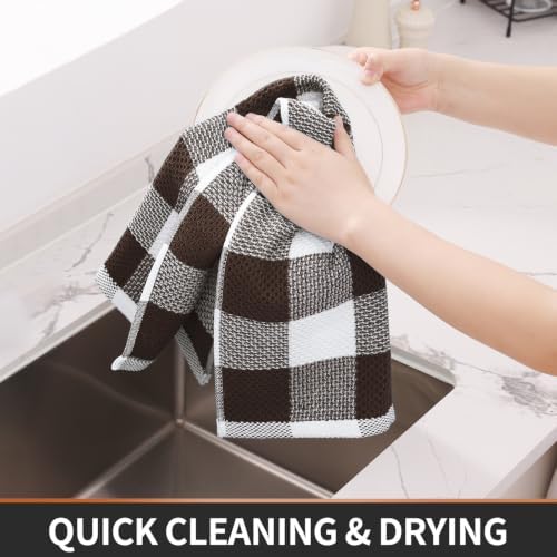Homaxy Kitchen Towels and Dishcloths Set of 16 - Image 5