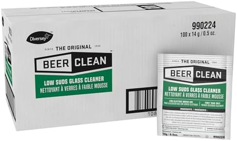 BEER CLEAN Diversey Low Suds Glass Cleaner by Diversey