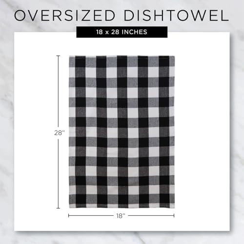 DII Happy Halloween Dishtowel Collection Embellished Cotton Kitchen Hand Towel - Image 5