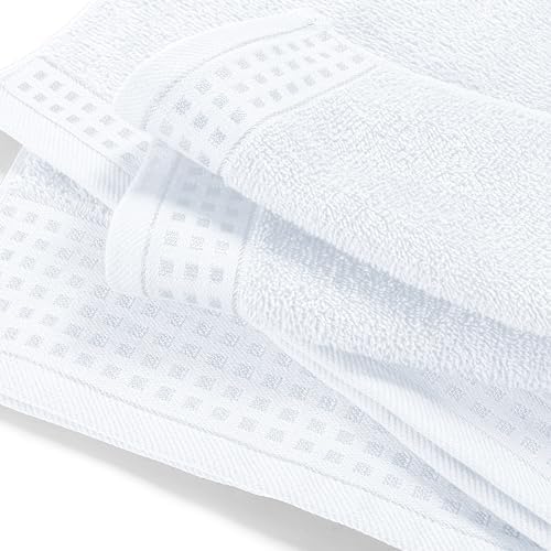 GLAMBURG Ultra Soft 3 Pack Cotton Towel Set, Contains a Bath Towel 28x55 inch - Image 2