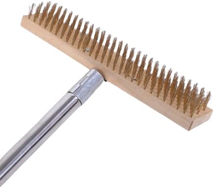 Stainless Steel Wire Scrub Brush, Heavy Duty Deck Brush - Image 5