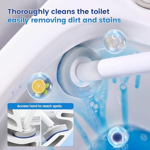 36pcs Disposable Toilet Brush Refills, Toilet Bowl Cleaner Refill Pads - Image 3
