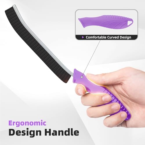 FOOGWEE Hard Bristle Crevice Cleaning Brush - Image 3