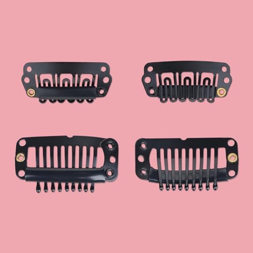 WENNALIFE Replacement Clips for Clip-in Hair Extensions by WENNALIFE