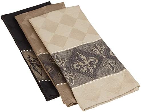 DII Cotton French Jacquard Dish Towels, Decorative Tea Towels - Image 2