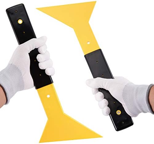 EHDIS Window Tint Squeegee Long Handle Scraper Tool Triangle Slim Foot Tinting - Image 6