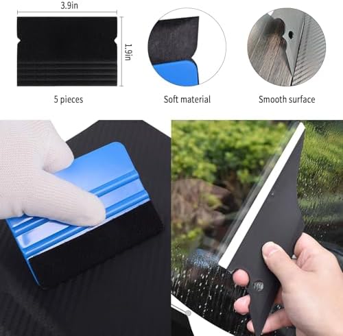 JIURUN 41-Piece Car Window Tint Kit & Vinyl Wrap Tools | Scratch-Free Felt - Image 2