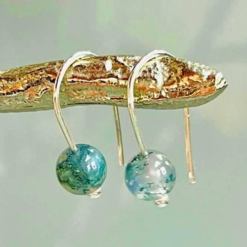 Zenkeeper 108 Pcs Moss Agate Beads - Image 5