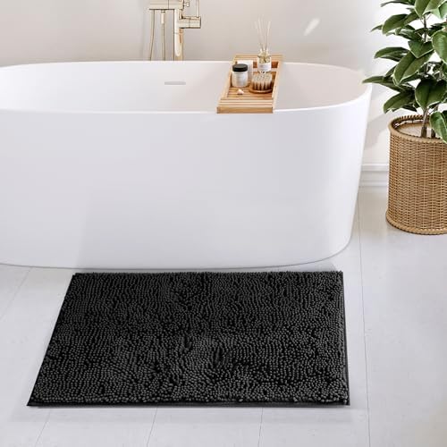 Hearth & Harbor Bathroom Rugs, Chenille Bath Mat - Image 2