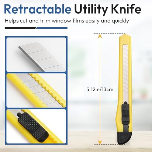 rabbitgoo Window Tint Kit, Window Privacy Film Installation Tint Tools - Image 4