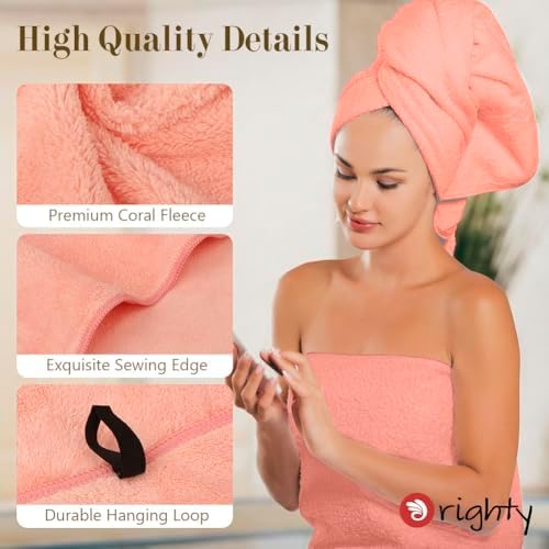Orighty Bath Towels, Soft Feel Bath Towel, 4 Pack - Image 4