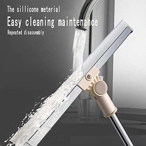 65" Adjustable Floor Squeegee Broom, Heavy-Duty, Wet/Dry - Image 5