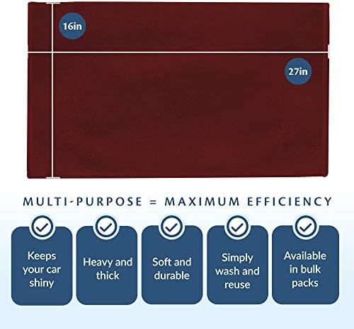 100% Cotton Chamois Cleaning Towels, 12 Pack - Image 6