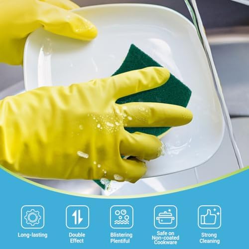 AIDEA Sponges Kitchen, Heavy-Duty Scrub Sponges, Sponge - Image 2