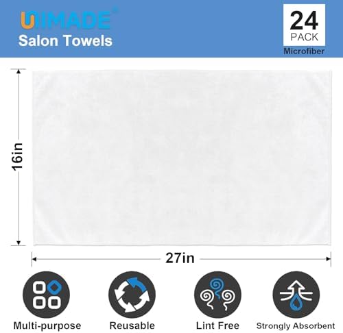 UNIMADE 24 Pack Hand Towels Set - Image 2