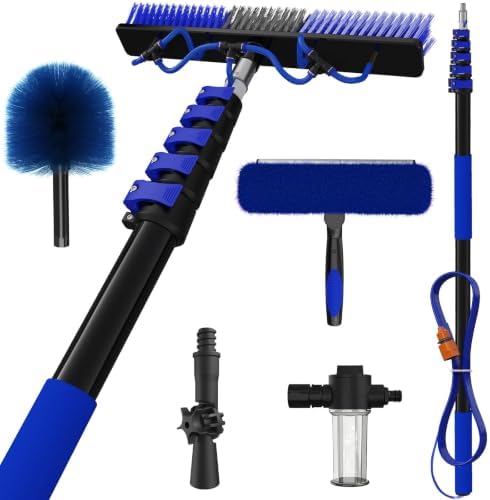 30Ft Reach Solar Panel Cleaning Brush Kit by SKGPOLE