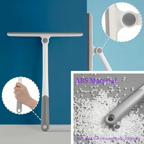 2-Pack 10.6-Inch Rotatable Window Squeegee - Image 5