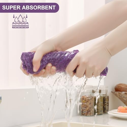 Homaxy 100% Cotton Terry Dish Cloths - Image 4