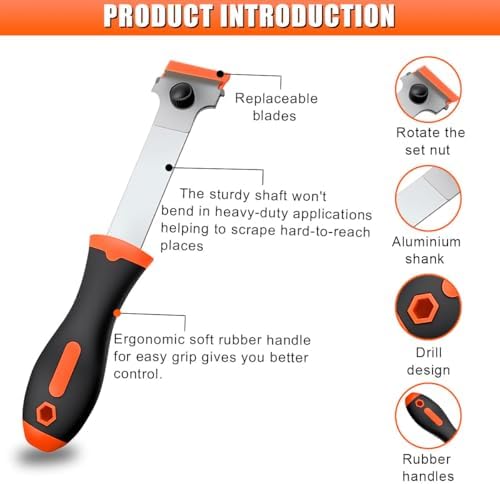 3PCS Razor Blade Scraper, Car Window Cleaning Scraper - Image 3