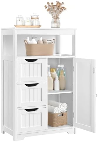 Yaheetech Small Freestanding Bathroom Storage Cabinet by Yaheetech