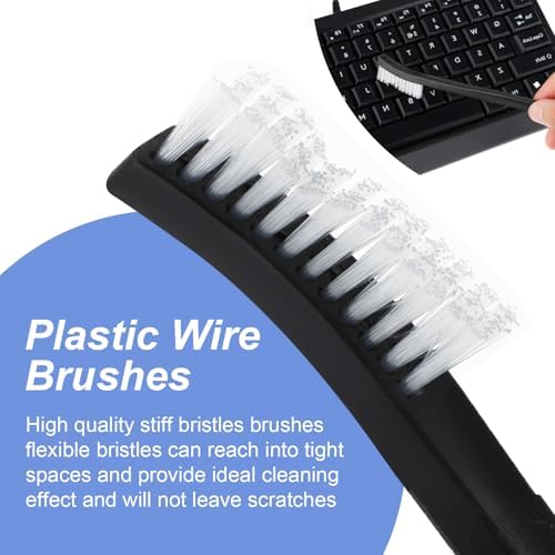 cobee 20Pcs Double-Ended Cleaning Brushes, Plastic Small Cleaning Brush Stiff - Image 2