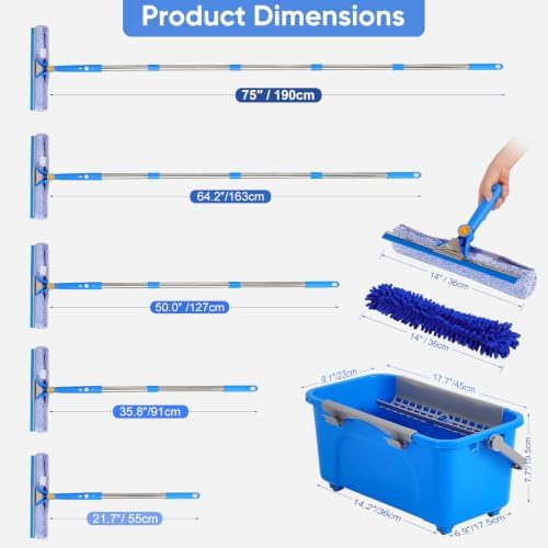 Window Cleaning Kit with Bucket - Image 3
