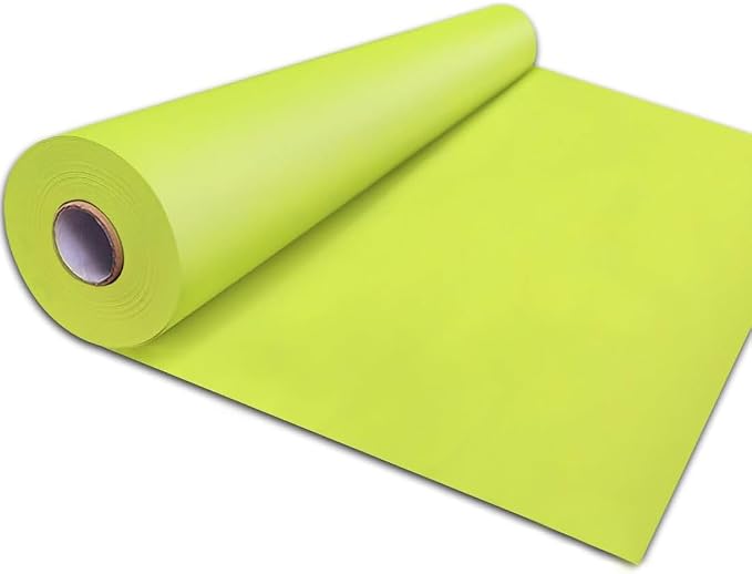 PerkHomy Neon Green Kraft Paper Roll 48" x 3 by PerkHomy