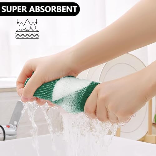 Homaxy Kitchen Towels and Dishcloths Set of 12 - Image 6