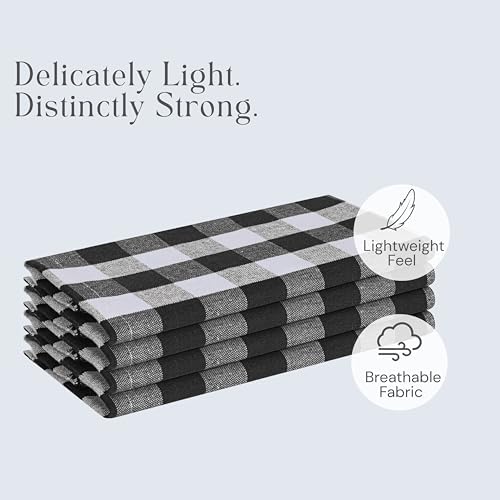 Multi Dish Towels 12 Pack Combo, Quick Drying Cloths, 100% Cotton, Absorbent - Image 5