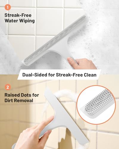 2-in-1 Silicone Shower Squeegee - Image 2