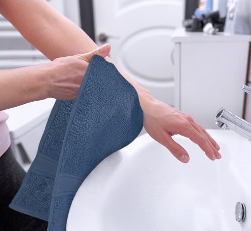 Utopia Towels 6 Pack Premium Hand Towels, 16x28 in, 600 GSM Cotton - Image 3