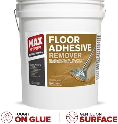 Max Strip Floor Adhesive Remover, Carpet & Mastic Glue Stripper, 5 Gal - Image 3