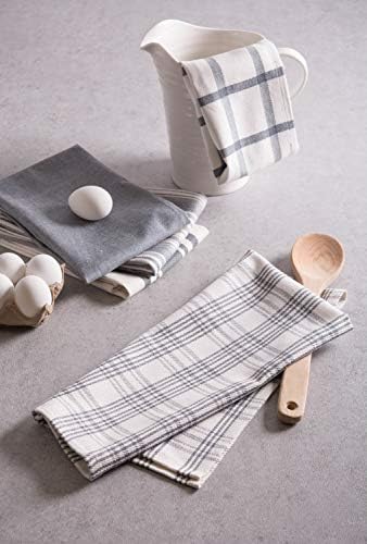 DII Assorted Woven, Kitchen Dishtowel Set, 5 Piece - Image 5