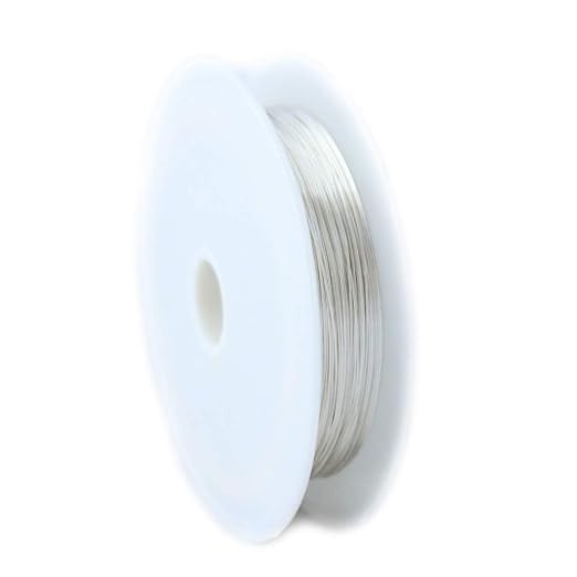 925 Sterling Silver Wire, 26 Gauge, Half Hard, 100FT by CRAFT WIRE | Sterling - Image 4