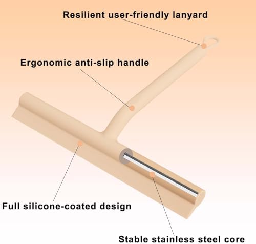Squeegee for Shower Glass Doors, Resilient Loop - Image 5