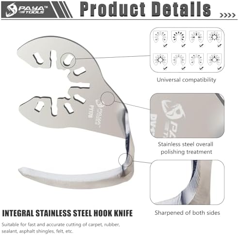 Multi Tool Cold Knife Blade, Windshield Knife Blades Car Windshield Removal - Image 3