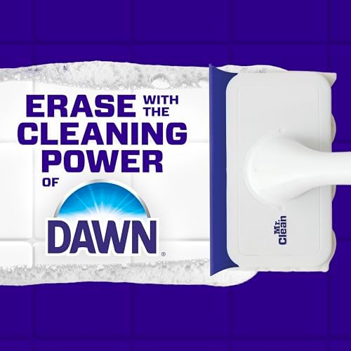 Mr. Clean Magic Eraser Shower & Tub Scrubber, Bathroom Cleaner, All in One - Image 5