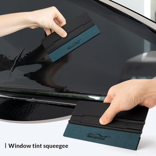 NEWISHTOOL 3 Pcs Vinyl Wrap Squeegee Different Size Felt Squeegee - Image 5