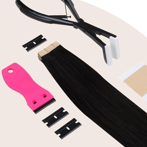 WENNALIFE Tape-in Extension Adhesive Remover Scraper Kit - Image 6