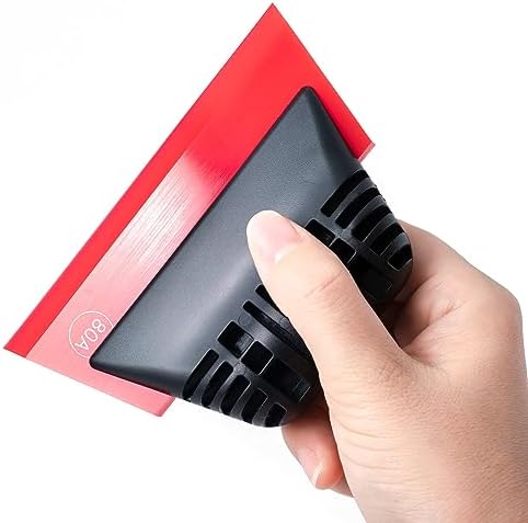 FOSHIO 3 Pack Different Hardness Small Squeegee, Non-Slip Handle Rubber PPF - Image 4
