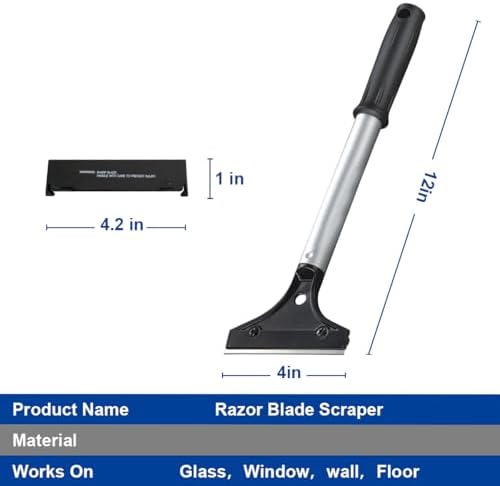 CELOX Razor Blade Scraper with 4 Inch Blade - Image 2