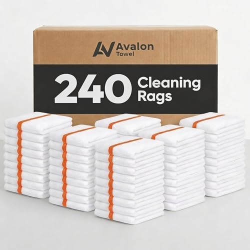 Avalon Towels Bar Towels Size 16"x19" – Absorbent and Durable, Cotton Cleaning by AvalonTowels
