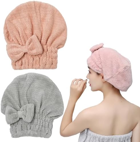 M-bestl Microfiber Hair Towel Wrap to Dry Short Hair Quickly by awesomeOralcareproduct