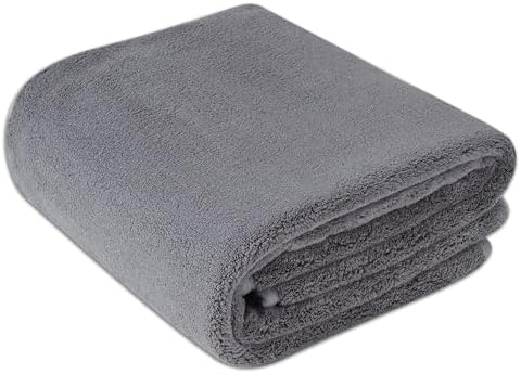 Amazon Basics Super Absorbent Microfiber Car Drying Towel, Streak-Free by AmazonBasics