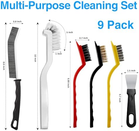 Crevice Cleaning Brush 9-Pack - Image 2