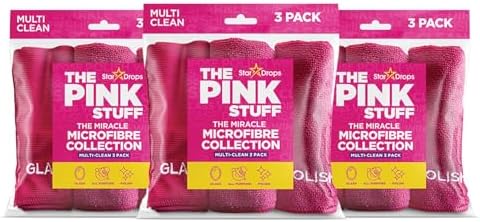 Stardrops The Pink Stuff Miracle Microfibre Cloth Collection by ThePinkStuff
